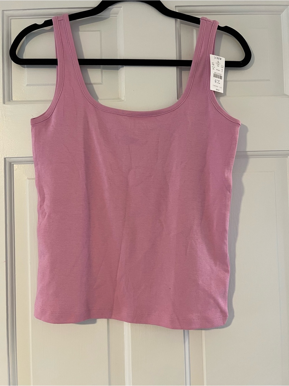 J. Crew Pink Scoop Neck Tank Top